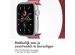 iMoshion Milanees magnetisch bandje Apple Watch Series 1-9 / SE - 38/40/41 mm - Maat S - Rood