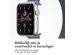 iMoshion Milanees magnetisch bandje Apple Watch Series 1-9 / SE - 38/40/41 mm - Maat S - Grijs