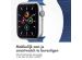 iMoshion Milanees magnetisch bandje Apple Watch Series 1-9 / SE - 38/40/41 mm - Maat M - Blauw