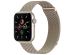 iMoshion Milanees magnetisch bandje Apple Watch Series 1-9 / SE / Ultra (2) - 42/44/45/49 mm - Maat S - Sterrenlicht