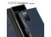 Selencia Echt Lederen Bookcase Samsung Galaxy S20 FE - Blauw
