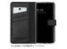 Selencia Echt Lederen Bookcase Samsung Galaxy S20 FE - Zwart