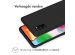 iMoshion Color Backcover Samsung Galaxy A41 - Zwart