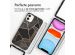 iMoshion Design hoesje met koord iPhone 11 - Grafisch Koper - Zwart / Goud