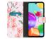 iMoshion Design Softcase Bookcase Samsung Galaxy A41 - Bloem - Roze