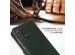 Selencia Echt Lederen Bookcase Samsung Galaxy A52(s) (5G/4G) - Groen