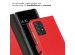 Selencia Echt Lederen Bookcase Samsung Galaxy A52(s) (5G/4G) - Rood