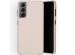 Selencia Gaia Slang Backcover Samsung Galaxy S21 Plus - Wit