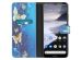 iMoshion Design Softcase Bookcase Nokia 2.4 - Vlinders