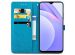 iMoshion Mandala Bookcase Xiaomi Redmi Note 9T (5G) - Turquoise