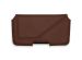 Accezz Real Leather Belt Case - Maat XL - Bruin