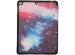 iMoshion Design Trifold Bookcase iPad 6 (2018) 9.7 inch / iPad 5 (2017) 9.7 inch / Air 2 (2014) /Air 1 (2013) - Space Design