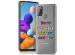 iMoshion Design hoesje Samsung Galaxy A21s - Quote - Multicolor