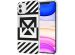 iMoshion Design hoesje iPhone 11 - Grafisch - Kruis - Transparant