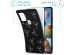 iMoshion Design hoesje Samsung Galaxy A21s - Vogels - Zwart