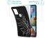 iMoshion Design hoesje Samsung Galaxy A21s - Blad - Zwart