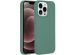 Accezz Liquid Silicone Backcover iPhone 13 Pro Max - Donkergroen