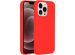 Accezz Liquid Silicone Backcover iPhone 13 Pro Max - Rood
