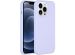 Accezz Liquid Silicone Backcover iPhone 13 Pro - Paars