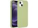 Accezz Liquid Silicone Backcover iPhone 13 - Groen