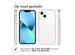 Accezz Clear Backcover iPhone 13 - Transparant