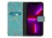 iMoshion Design Softcase Bookcase iPhone 13 Pro - Blue Graphic