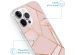 iMoshion Design hoesje iPhone 13 Pro Max - Grafisch Koper / Roze