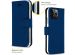 Accezz Wallet Softcase Bookcase iPhone 13 Pro - Donkerblauw
