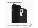 Accezz Liquid Silicone Backcover met MagSafe iPhone 13 Mini - Zwart