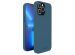 Accezz Leather Backcover met MagSafe iPhone 13 Pro Max - Donkerblauw