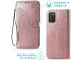 iMoshion Mandala Bookcase Samsung Galaxy A03s - Rosé Goud