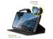Accezz Wallet Softcase Bookcase Motorola Moto G60s - Zwart