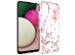 iMoshion Design hoesje Samsung Galaxy A03s - Bloem - Roze