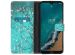 iMoshion Design Softcase Bookcase Nokia G50 - Bloesem