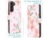 iMoshion Design Softcase Bookcase Samsung Galaxy S22 Plus - Blossom Watercolor
