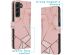 iMoshion Design Softcase Bookcase Samsung Galaxy S22 Plus - Pink Graphic