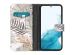 iMoshion Design Softcase Bookcase Samsung Galaxy S22 - Glamour Botanic
