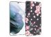 iMoshion Design hoesje Samsung Galaxy S22 Plus - Bloem - Roze