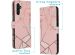 iMoshion Design Softcase Bookcase Samsung Galaxy A13 (5G) / A04s - Pink Graphic