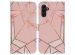 iMoshion Design Softcase Bookcase Samsung Galaxy A13 (5G) / A04s - Pink Graphic