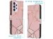iMoshion Design Softcase Bookcase Samsung Galaxy A33 - Pink Graphic