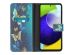 iMoshion Design Softcase Bookcase Samsung Galaxy A53 - Blue Butterfly