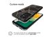iMoshion Design hoesje Samsung Galaxy A13 (5G) / A04s - Grafisch Koper / Zwart