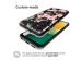 iMoshion Design hoesje Samsung Galaxy A13 (5G) / A04s - Bloem - Roze / Groen