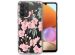 iMoshion Design hoesje Samsung Galaxy A33 - Bloem - Roze / Groen