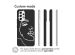 iMoshion Design hoesje Samsung Galaxy A53 - Abstract Gezicht - Zwart