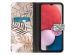 iMoshion Design Softcase Bookcase Samsung Galaxy A13 (4G) - Glamour Botanic