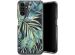 Selencia Zarya Fashion Extra Beschermende Backcover Samsung Galaxy A13 (4G) - Green Jungle Leaves