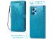 iMoshion Mandala Bookcase Realme 9 Pro Plus - Turquoise