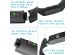 iMoshion Siliconen bandje Multipack Fitbit Charge 3 / 4 - Zwart / Blauw / Wijnrood